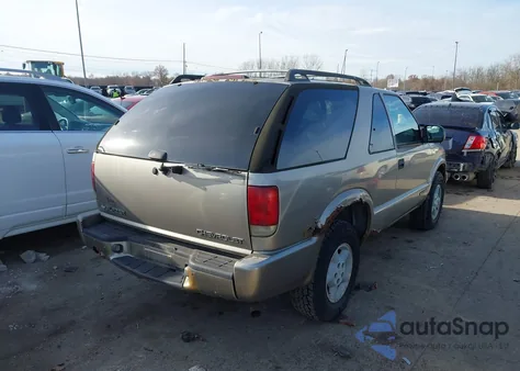 1999 Chevrolet Blazer Ls z USA, uszkodzony, nr VIN 1GNCT18W0XK221929